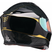 Solaris 2.0 Notorious Casco Modular — Talla S, Negro/Dorado, Brillo